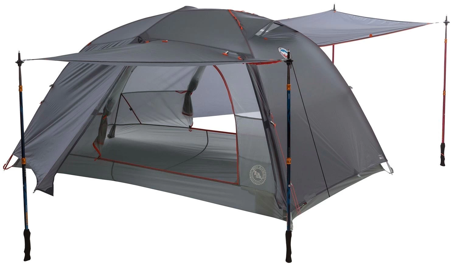 Big Agnes Copper Spur HV UL3 Bikepack Gray-Silver 3 Big Agnes Copper Spur HV UL3 Bikepack Gray-Silver