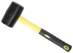Campking Rubber Hamer Met Kunststof Greep