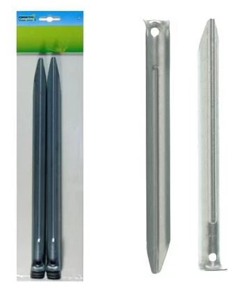 Campking Tentharing Halfrond 24 Cm 10 St. 4 Campking Tentharing Halfrond 24 Cm 10 St. - Afbeelding 2