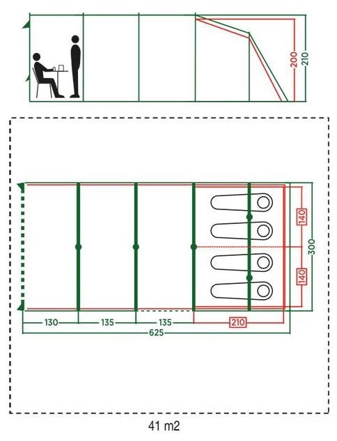 Coleman Meadowood 4 L 4 Coleman Meadowood 4 L - Afbeelding 2
