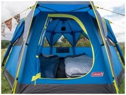 Coleman OctaGo 3 -Buitenkampeertent Winkel coleman octago 3 blue lime 3