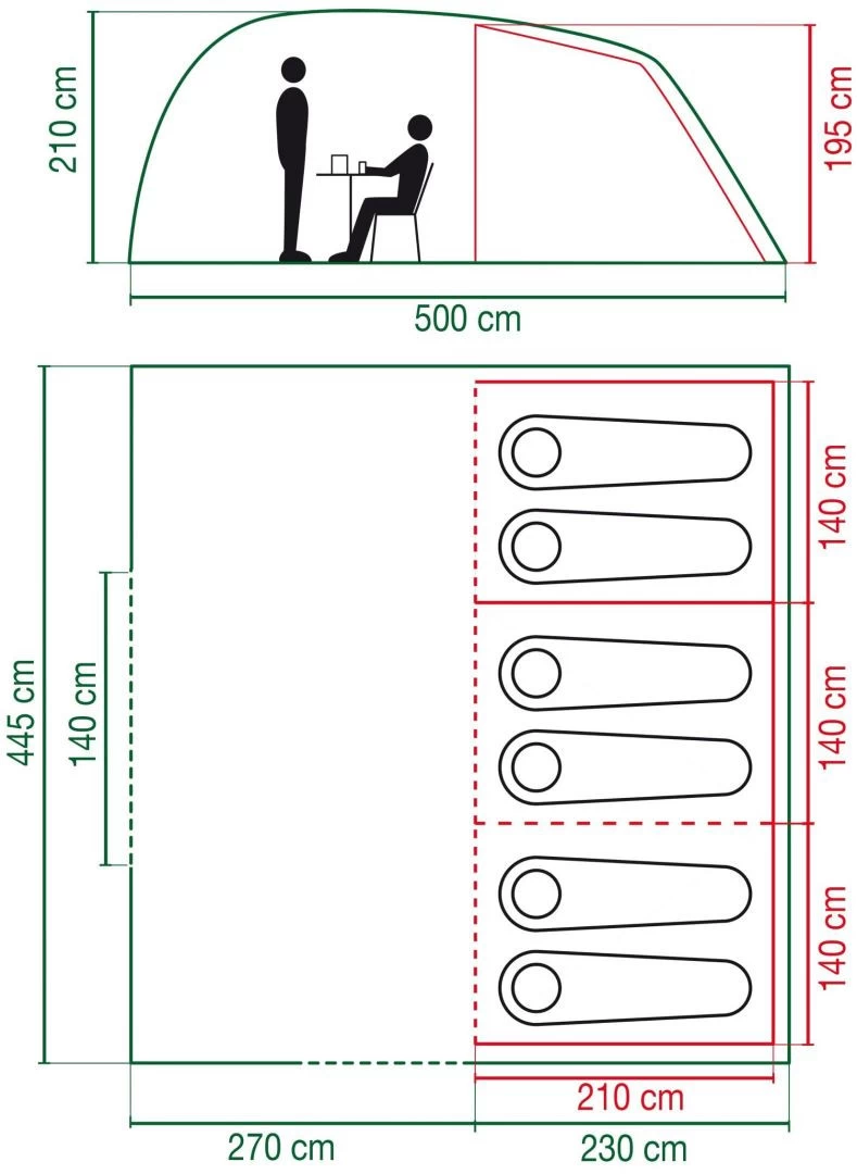 Coleman Vespucci 6 5 Coleman Vespucci 6 - Afbeelding 3