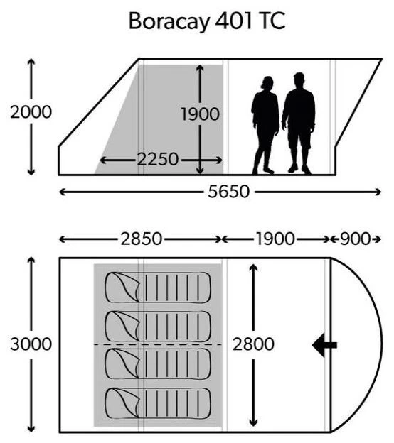 Dometic Boracay FTC 401 TC 4 Dometic Boracay FTC 401 TC - Afbeelding 2