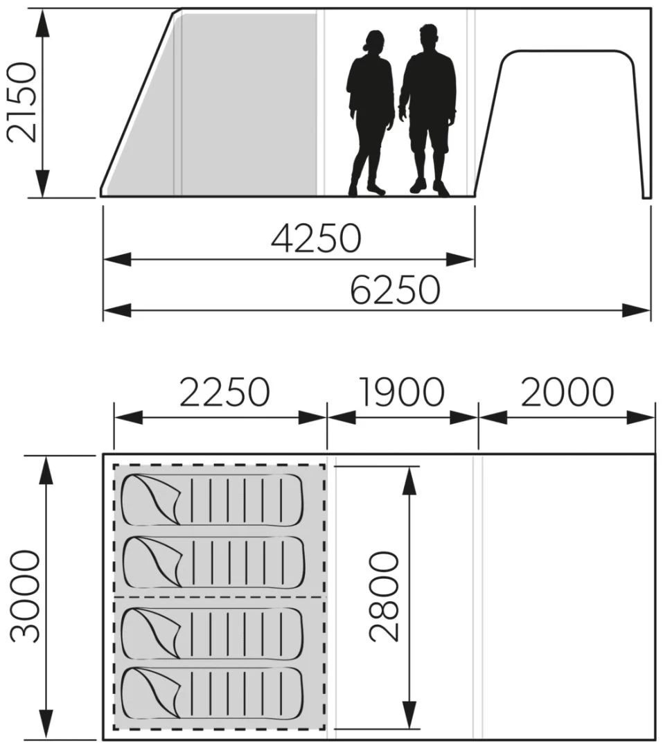 Dometic Santorini FTK 4X8 TC 4 Dometic Santorini FTK 4X8 TC - Afbeelding 2