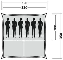 Easy Camp Camp Shelter Granite Grey -Buitenkampeertent Winkel easy camp camp shelter granite grey 2