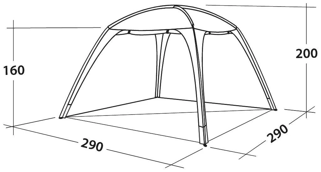 Easy Camp Day Lounge Granite Grey 4 Easy Camp Day Lounge Granite Grey - Afbeelding 2
