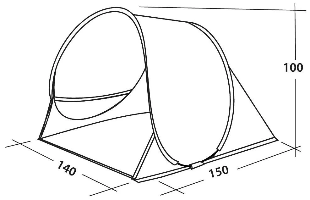 Easy Camp Oceanic Grey & Sand 4 Easy Camp Oceanic Grey & Sand - Afbeelding 2