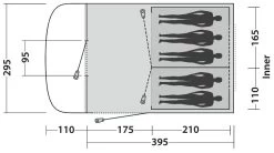 Easy Camp Palmdale 500 2022 Blue 10 Easy Camp Palmdale 500 2022 Blue -Buitenkampeertent Winkel easy camp palmdale 500 blue 2