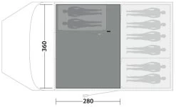 Easy Camp Palmdale 800 Lux Carpet