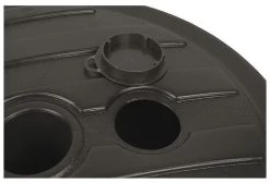 EDA Parasolvoet Ø 42 Cm -Buitenkampeertent Winkel eda parasolvoet 42 cm anthracite anthracite 1