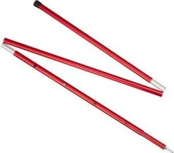 MSR 5 Foot Adjustable Pole Red