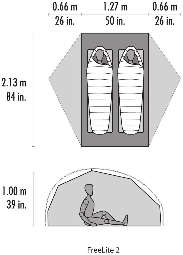 MSR FreeLite 2 V3 Green 5 MSR FreeLite 2 V3 Green - Afbeelding 3