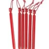 MSR Mini Groundhog Stake Kit 6pcs Red -Buitenkampeertent Winkel msr mini groundhog stake kit 6pcs 0