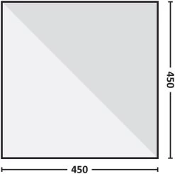 Nigor Parawing 450x450 -Buitenkampeertent Winkel nigor parawing 450x450 sand 450 x 450 sand 2