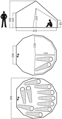 Nordisk Asgard 19.6 Natural -Buitenkampeertent Winkel nordisk asgard 19 6 natural 2