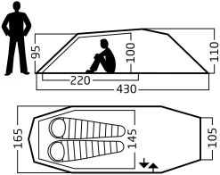 Buitenkampeertent Winkel -Buitenkampeertent Winkel nordisk oppland 2 lw burnt red 1