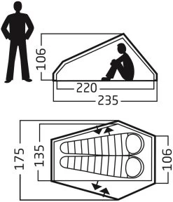 Nordisk Telemark 2.2 PU Dark Olive -Buitenkampeertent Winkel nordisk telemark 2 2 pu dark olive 5 1