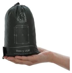 Nordisk Voss 5 ULW Tarp Green -Buitenkampeertent Winkel nordisk voss 5 ulw tarp green 2