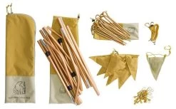 Nordisk Ydun-Mini-Colour-Pack -Buitenkampeertent Winkel nordisk ydun mini colour pack mustard mustard 0