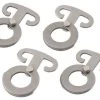 Outwell Accessory Hooks 4 Pcs Silver Grey -Buitenkampeertent Winkel outwell accessory hooks 4 pcs silver grey 0