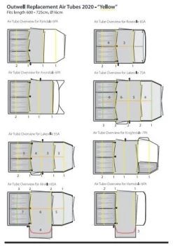 Outwell Air Repair Tube - Yellow Transparent 7 Outwell Air Repair Tube - Yellow Transparent -Buitenkampeertent Winkel outwell air repair tube yellow transparent 1