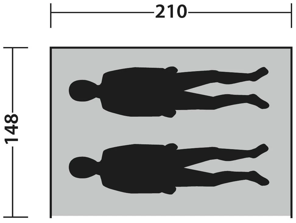 Outwell Formby Beach Shelter Blue 4 Outwell Formby Beach Shelter Blue - Afbeelding 2