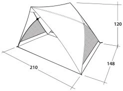 Outwell Formby Beach Shelter Blue 15 Outwell Formby Beach Shelter Blue -Buitenkampeertent Winkel outwell formby beach shelter blue 4