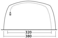 Outwell Greenwood 6 Package Deal 2022 Dark Leaf Tent + Footprint + Carpet -Buitenkampeertent Winkel outwell greenwood 6 package deal dark leaf 3 1
