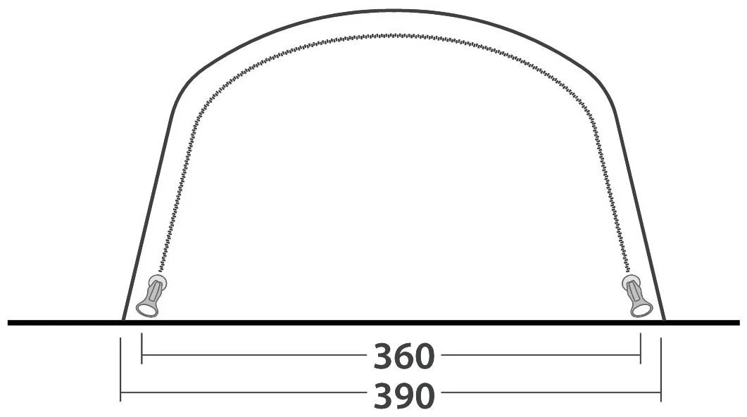Outwell Hayward Lake 6ATC Package Deal 2022 Navy Night Tent + Hayward Lake Footprint +hayward Lake 6 Carpet 5 Outwell Hayward Lake 6ATC Package Deal 2022 Navy Night Tent + Hayward Lake Footprint +hayward Lake 6 Carpet - Afbeelding 3
