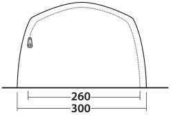 Outwell Oakwood 5 Dark Leaf -Buitenkampeertent Winkel outwell oakwood 5 dark leaf 3