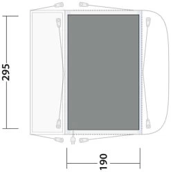 Outwell Parkville 200 Carpet Flat Woven Black-Grey 7 Outwell Parkville 200 Carpet Flat Woven Black-Grey -Buitenkampeertent Winkel outwell parkville 200 carpet flat woven grey 2