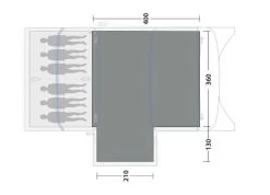 Outwell Pinedale 6PA Flat Woven Carpet Grey -Buitenkampeertent Winkel outwell pinedale 6pa flat woven carpet grey 2 1