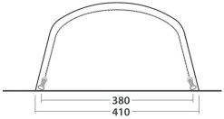 Outwell Springville 6SA -Buitenkampeertent Winkel outwell springville 6sa navy night 2