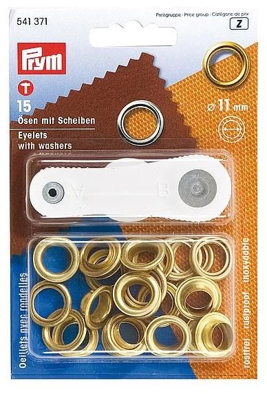 Prym Zeilringen + Mont. 11mm 15 St 3 Prym Zeilringen + Mont. 11mm 15 St
