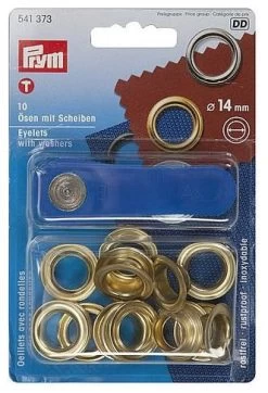 Prym Zeilringen + Mont. 14mm 10 St