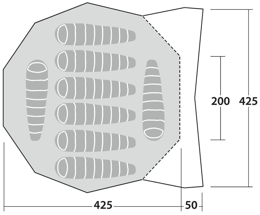 Robens Chinook Ursa PRS Dark Green 5 Robens Chinook Ursa PRS Dark Green - Afbeelding 3