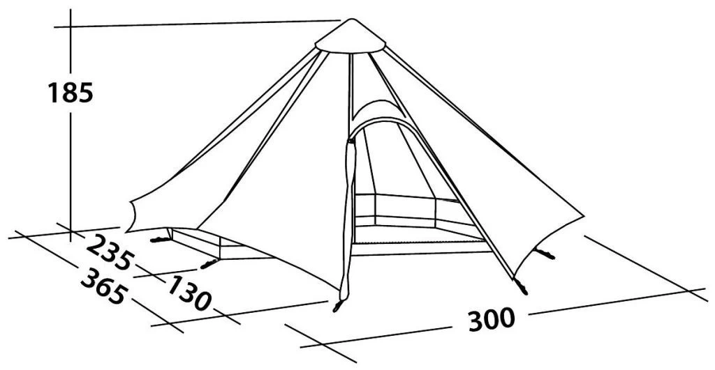 Robens Fairbanks Khaki 4 Robens Fairbanks Khaki - Afbeelding 2