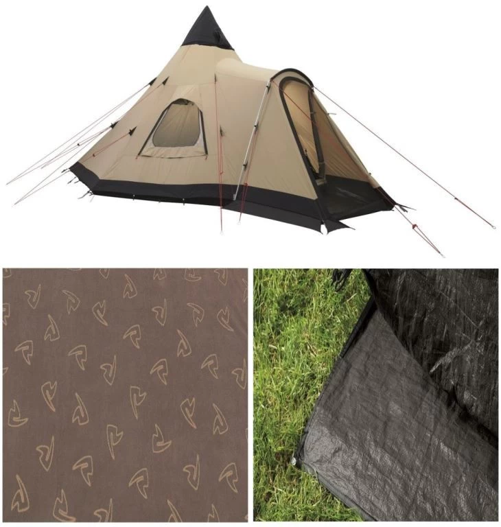 Robens Kiowa Package Deal Khaki Tent + Footprint + Carpet 11 Robens Kiowa Package Deal Khaki Tent + Footprint + Carpet - Afbeelding 9