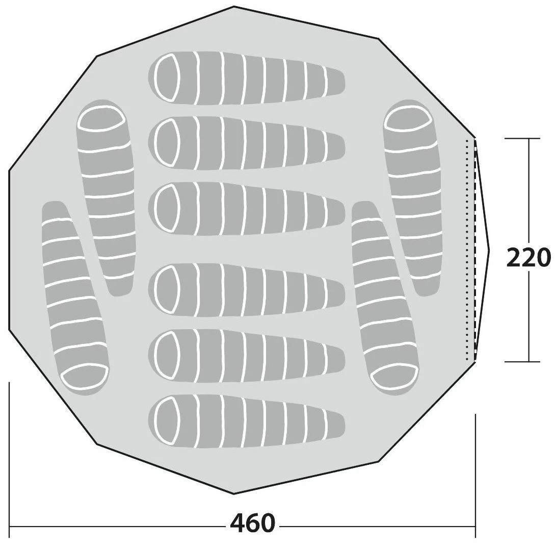 Robens Klondike Grande PRS Dark Green 5 Robens Klondike Grande PRS Dark Green - Afbeelding 3