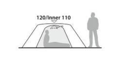 Robens Lodge 3 Green -Buitenkampeertent Winkel robens lodge 3 green 5