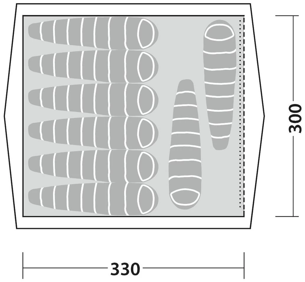 Robens Prospector Castle Khaki 5 Robens Prospector Castle Khaki - Afbeelding 3