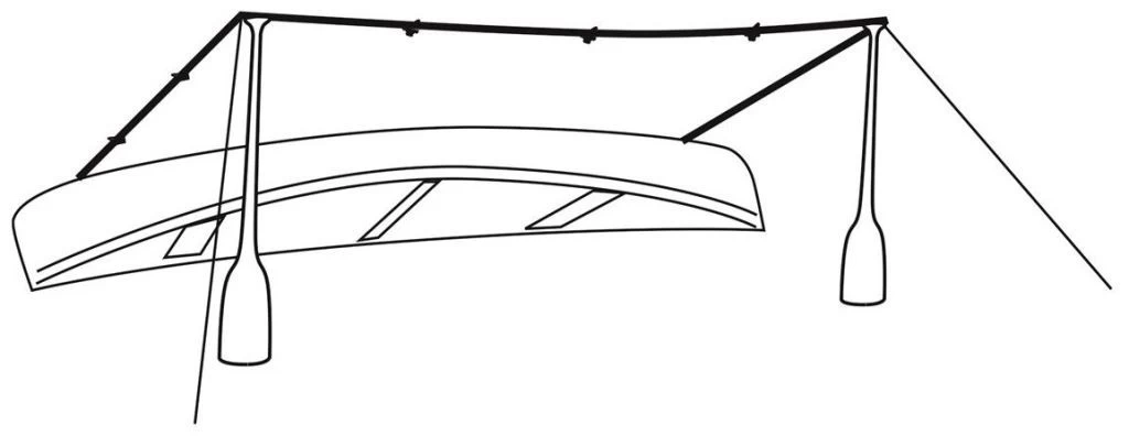 Robens Tarp 4 X 4 M Green 6 Robens Tarp 4 X 4 M Green - Afbeelding 4