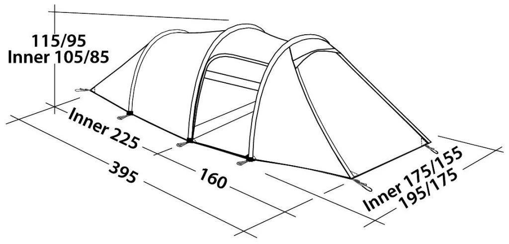 Robens Voyager Versa 3 Green 7 Robens Voyager Versa 3 Green - Afbeelding 5